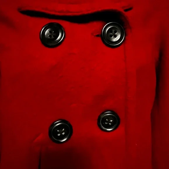 3 for $30 GAP Red Double-Breasted Women's Jacket - Picture 3 of 11